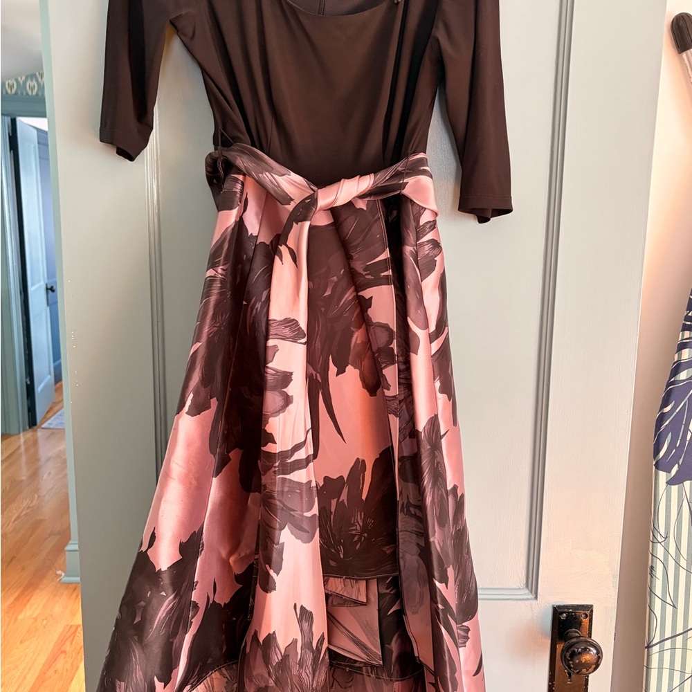 R&M Richards Black Petite Dress